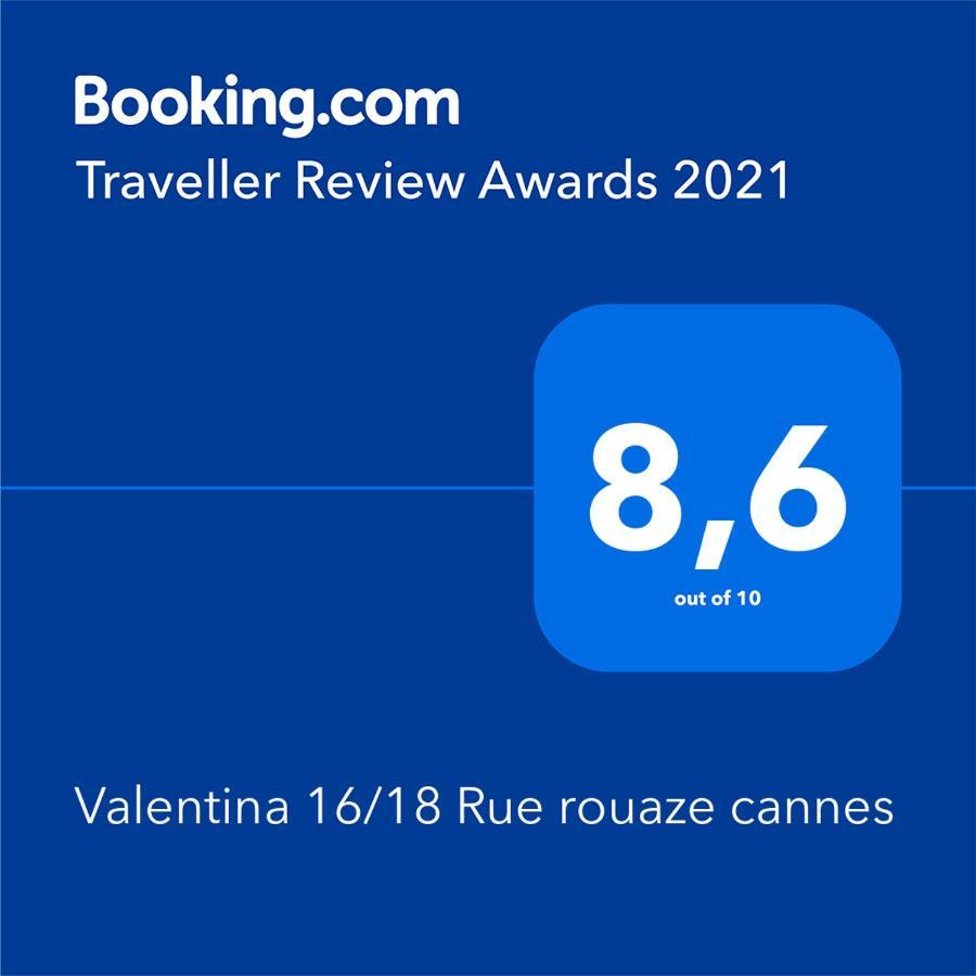 Valentina 16/18 Rue Rouaze Канни Екстер'єр фото